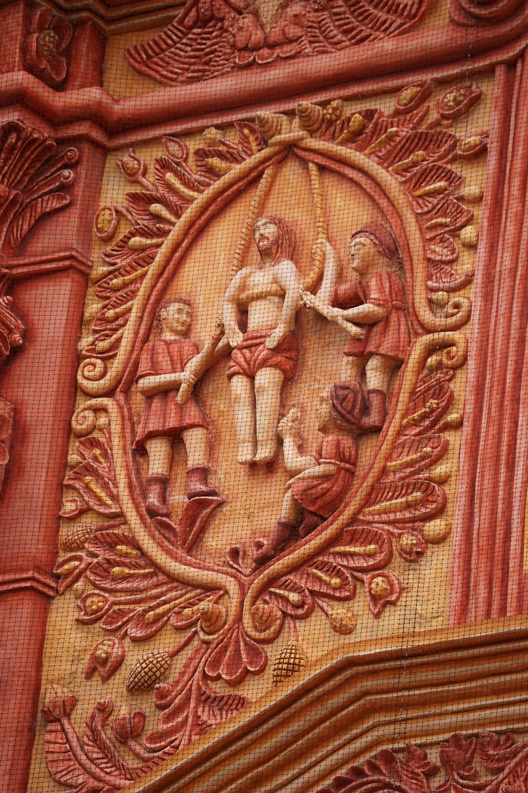 Detalle arquitectónico 10 de la Misión Franciscana de Landa