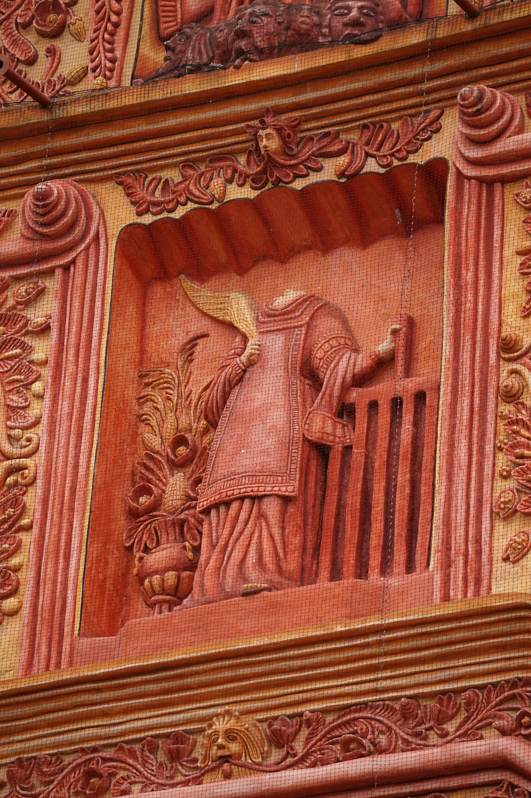 Detalle arquitectónico 8 de la Misión Franciscana de Landa